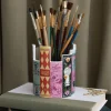Clearance Steel Mill Gifts Stack of Classics Ceramic Desk Pot