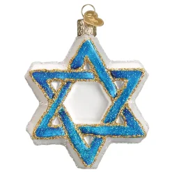 Best Old World Christmas Star Of David Ornament