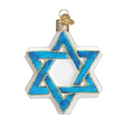 Best Old World Christmas Star Of David Ornament