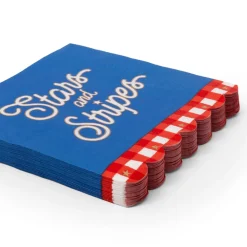 Best Bonjour Fete Stars & Stripes Large Napkins
