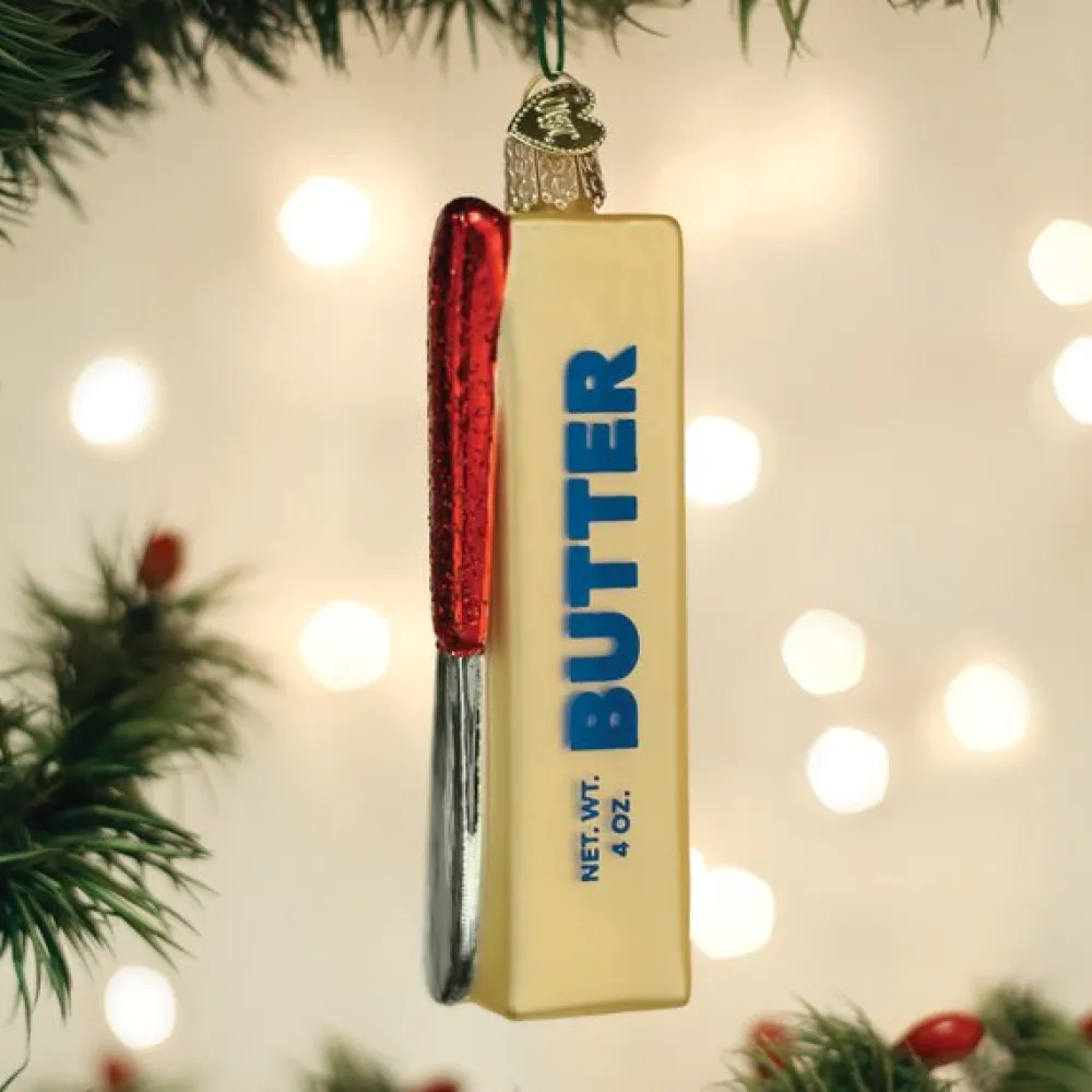 Sale Old World Christmas Stick of Butter Ornament