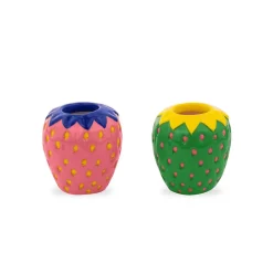 Clearance ban.do Strawberries Candle Holder Set
