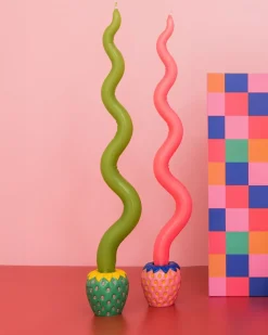 Clearance ban.do Strawberries Candle Holder Set