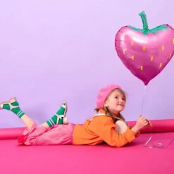 Clearance THE BALLOON HUB Strawberry Foil Balloon
