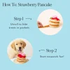 Discount The Foggy Dog Strawberry Pancake Interactive Snuffle Dog Toy