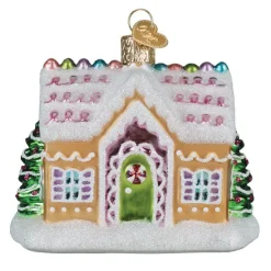 Clearance Old World Christmas Sugar Coated Cottage Ornament