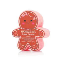 Online Spongellé Sugar Cookie Gingerbread Shower Buffer Sponge