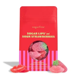 Best Sugarfina Sugar Lips & Sour Strawberries Gummy Candy Bag