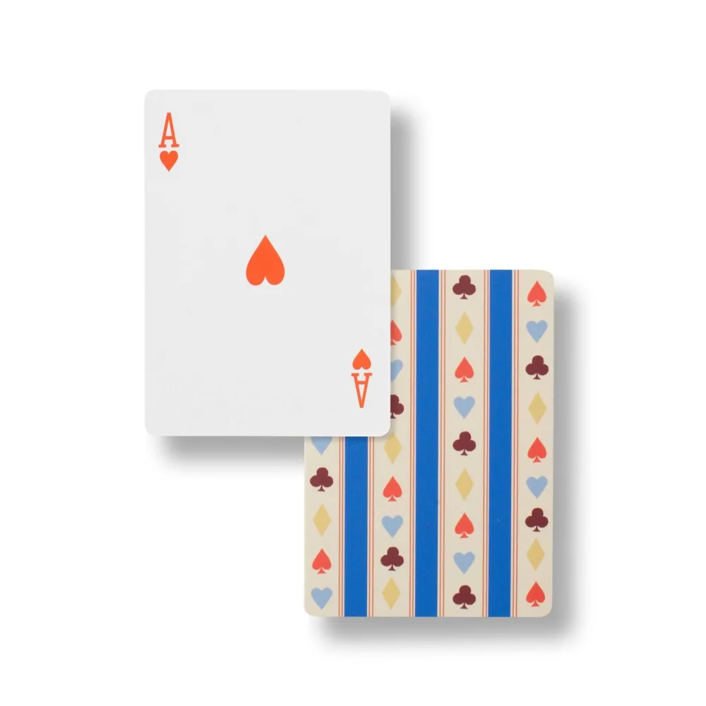 Clearance Papier Suits & Stripes Playing Cards, Set of 2 Decks