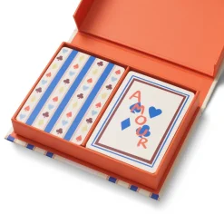 Clearance Papier Suits & Stripes Playing Cards, Set of 2 Decks