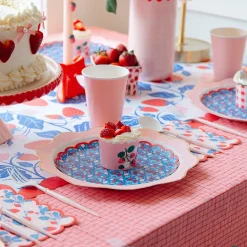 Sale Bonjour Fete Summer Strawberry Small Plates
