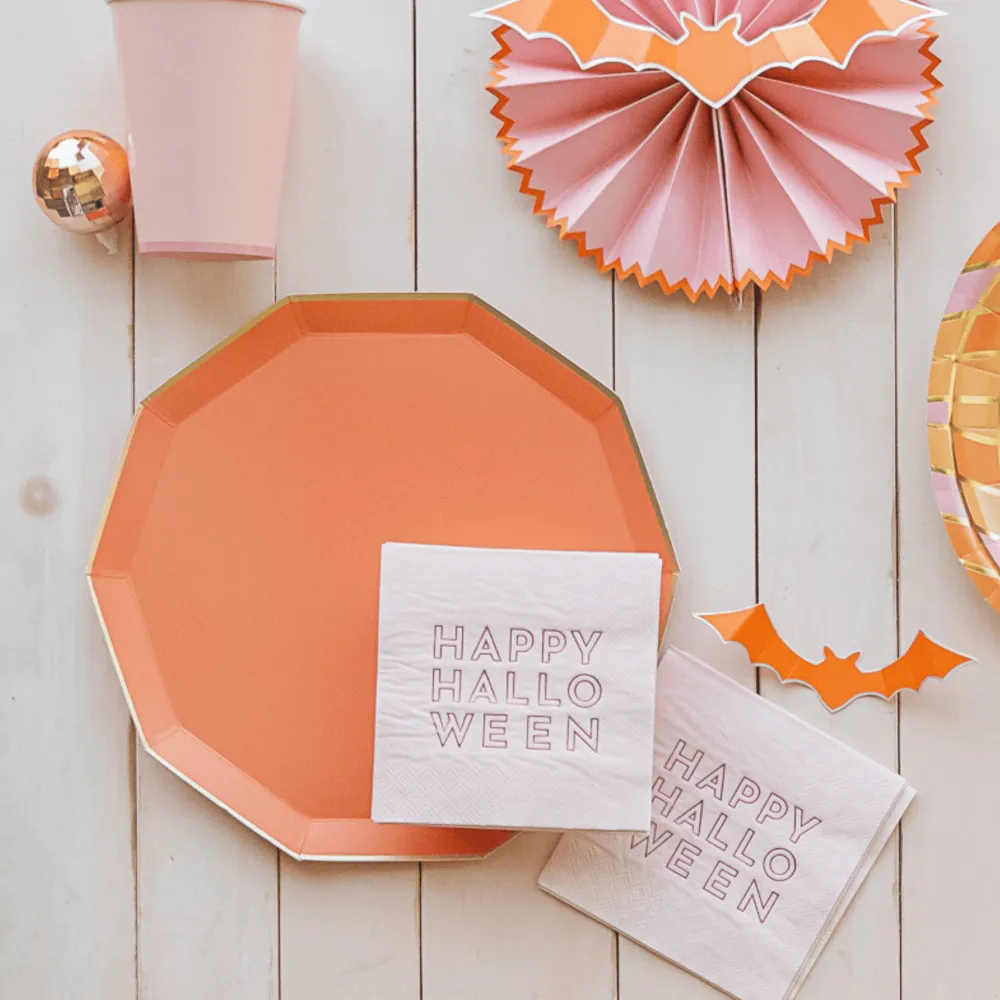 Sale Bonjour Fete Sunkissed Orange Signature Large Plates