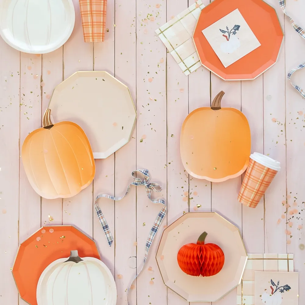 Sale Bonjour Fete Sunkissed Orange Signature Large Plates