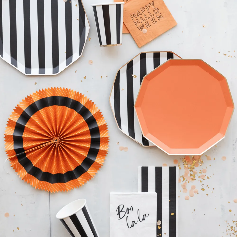 Sale Bonjour Fete Sunkissed Orange Signature Large Plates