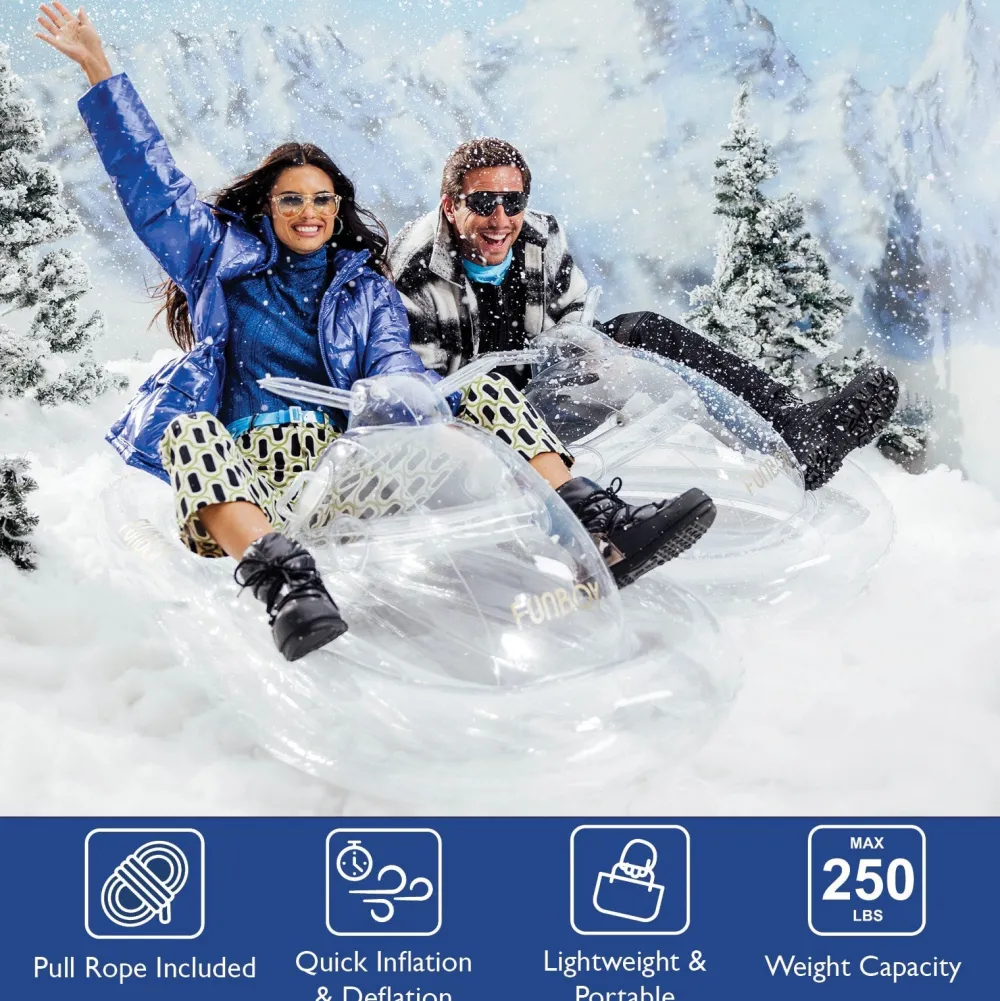 Sale Funboy Super Clear™ Snowmobile Sled