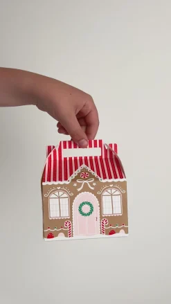 New Bonjour Fete Sweet Gingerbread House Cookie Boxes