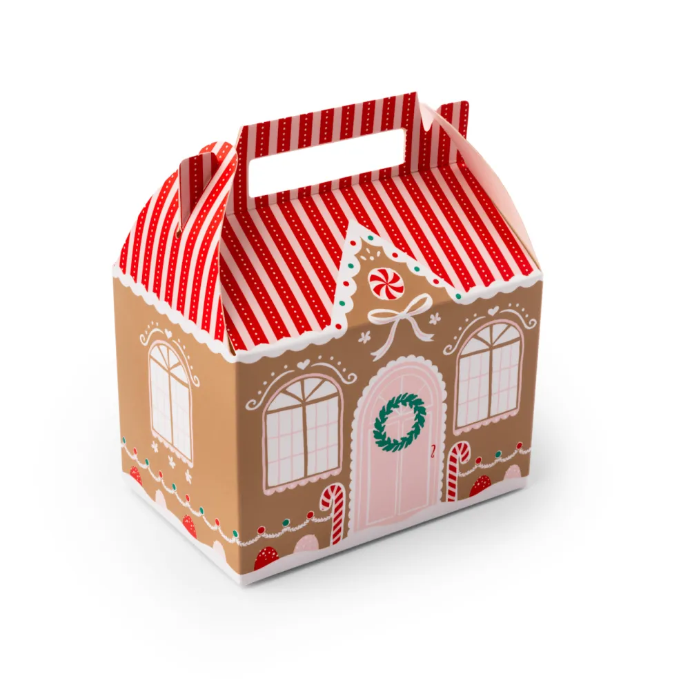 New Bonjour Fete Sweet Gingerbread House Cookie Boxes