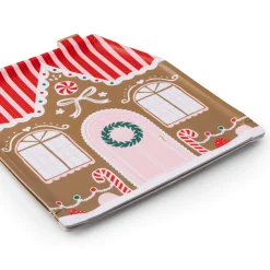 Online Bonjour Fete Sweet Gingerbread House Large Plates
