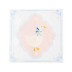 New Bonjour Fete Sweet Goose Large Napkins