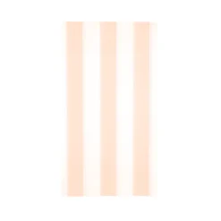 Bonjour Fete Sweet Peach Signature Cabana Stripe Guest Towels
