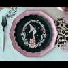 Best Bonjour Fete Sweet Peach Signature Large Plates