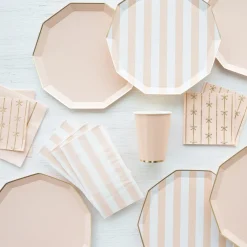 Best Bonjour Fete Sweet Peach Signature Large Plates