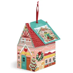 Chronicle Books Swiss Chalet Puzzle Ornament