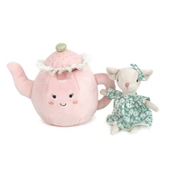 Mon Ami Tea Time Activity Plush Set by