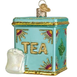 New Old World Christmas Tea Tin Ornament