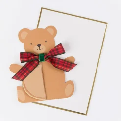 New Meri Meri Teddy Bear Honeycomb Card