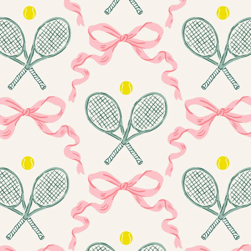 New soiree-sisters Tennis Bow Cocktail Napkins