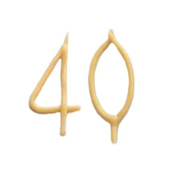 Discount Camp Hollow 40th Birthday Beeswax Number Candle Set