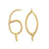 New Camp Hollow 60th Birthday Beeswax Number Candle Set