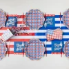 Best Bonjour Fete 4th of July Bow Flag Popcorn Boxes