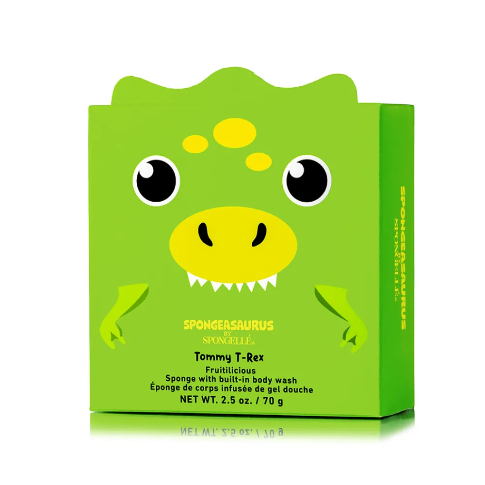 Online Spongellé Tommy T-Rex Shower Buffer Sponge