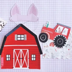 New Meri Meri Tractor Die-Cut Napkins