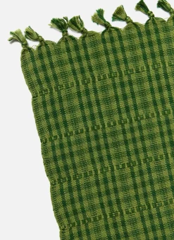 Outlet Heather Taylor Home Two Toned Evergreen Tablecloth