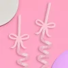 Hot xo, Fetti Tying the Knot Bow Straws