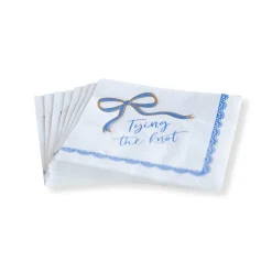 Best Bonjour Fete Tying the Knot Cocktail Napkins