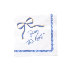 Best Bonjour Fete Tying the Knot Cocktail Napkins
