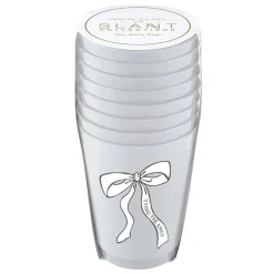 New Slant Collections by Creative Brands Tying the Knot Frosted Cups