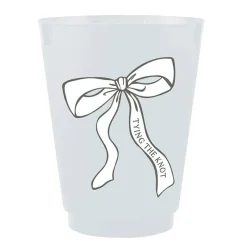 New Slant Collections by Creative Brands Tying the Knot Frosted Cups