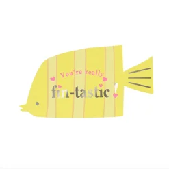 Meri Meri Under the Sea Kids Valentine's Cards & Eraser Set