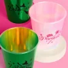 New xo, Fetti Unlimited & Popular Plastic Iridescent Cups