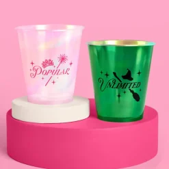 New xo, Fetti Unlimited & Popular Plastic Iridescent Cups