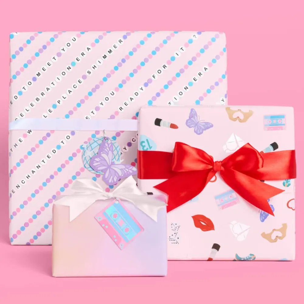 xo, Fetti Unofficial Swiftie Gifting Era Wrapping Paper & Tags Set