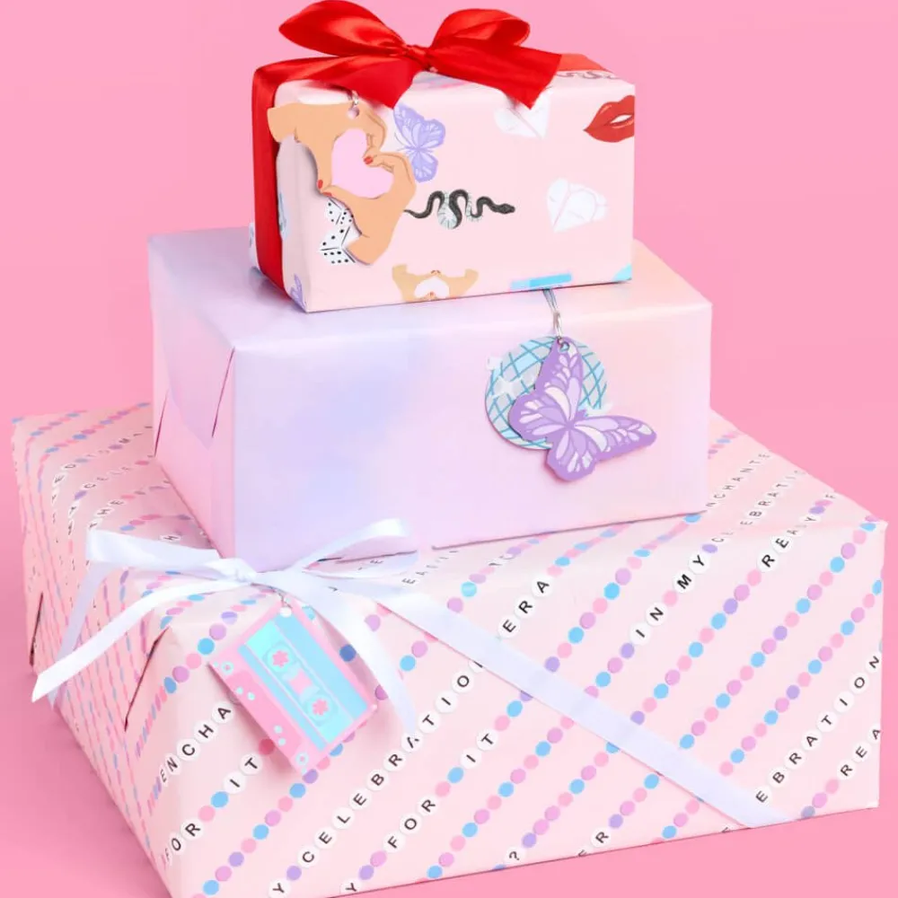 xo, Fetti Unofficial Swiftie Gifting Era Wrapping Paper & Tags Set