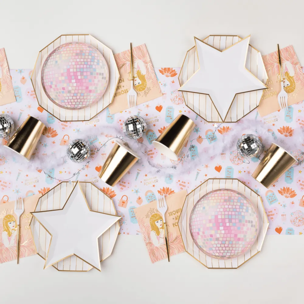 Hot Bonjour Fete Unofficial Swiftie Showgirl Gift Wrap