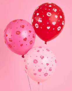 Clearance xo, Fetti Valentine's Day Latex Balloons