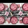 Online Bonjour Fete Vamp Romantic Large Napkins